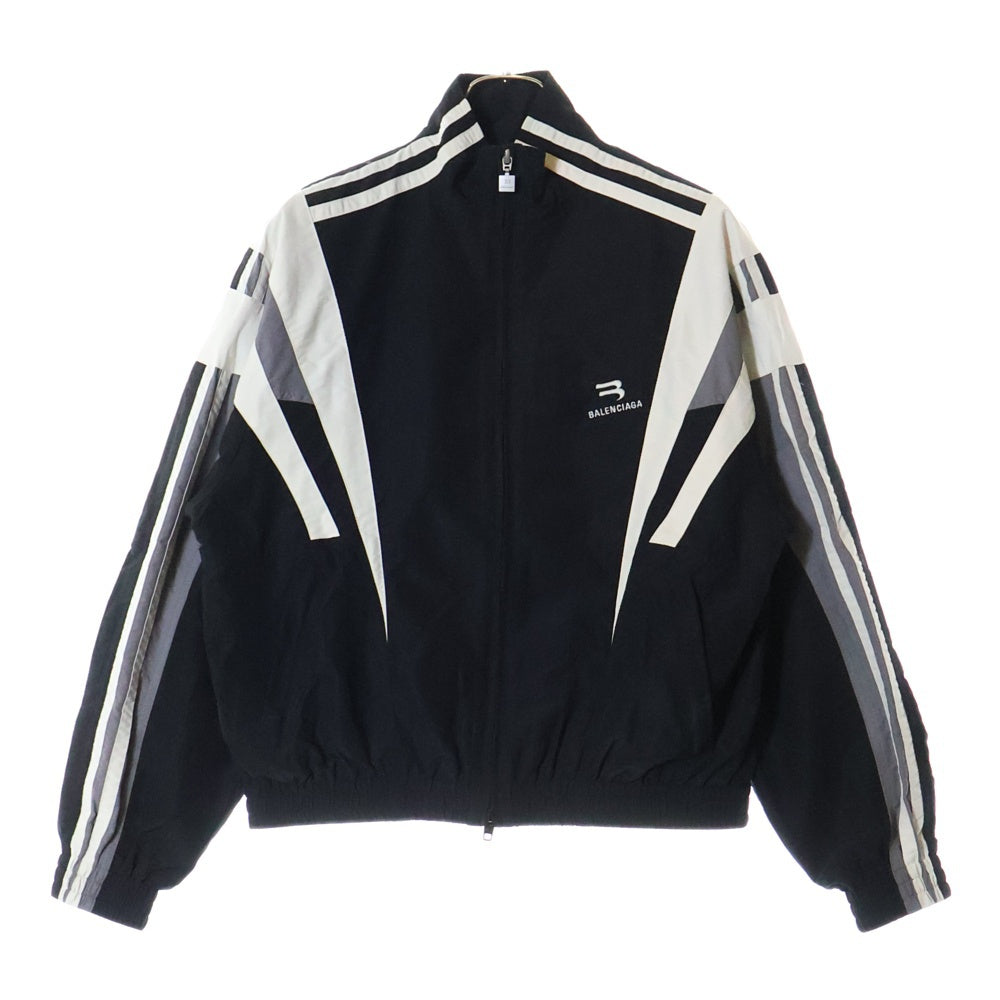 BALENCIAGA(バレンシアガ) スポーティB ナイロントラックジャケット ブラック 681438