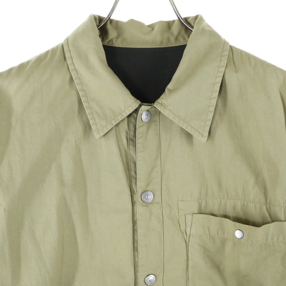 STONE ISLAND(ストーンアイランド) 03AW リバーシブルコットンシャツジャケット ベージュ/ブラウン 39151507