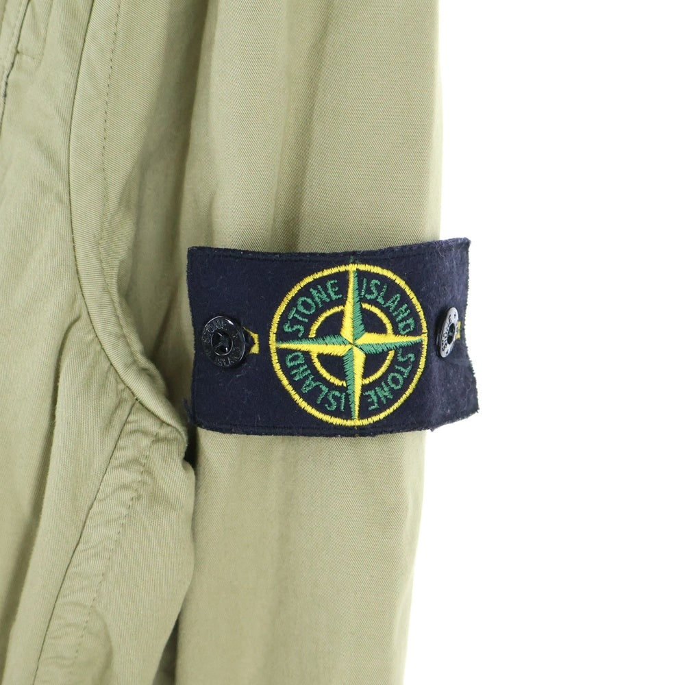 STONE ISLAND(ストーンアイランド) 03AW リバーシブルコットンシャツジャケット ベージュ/ブラウン 39151507