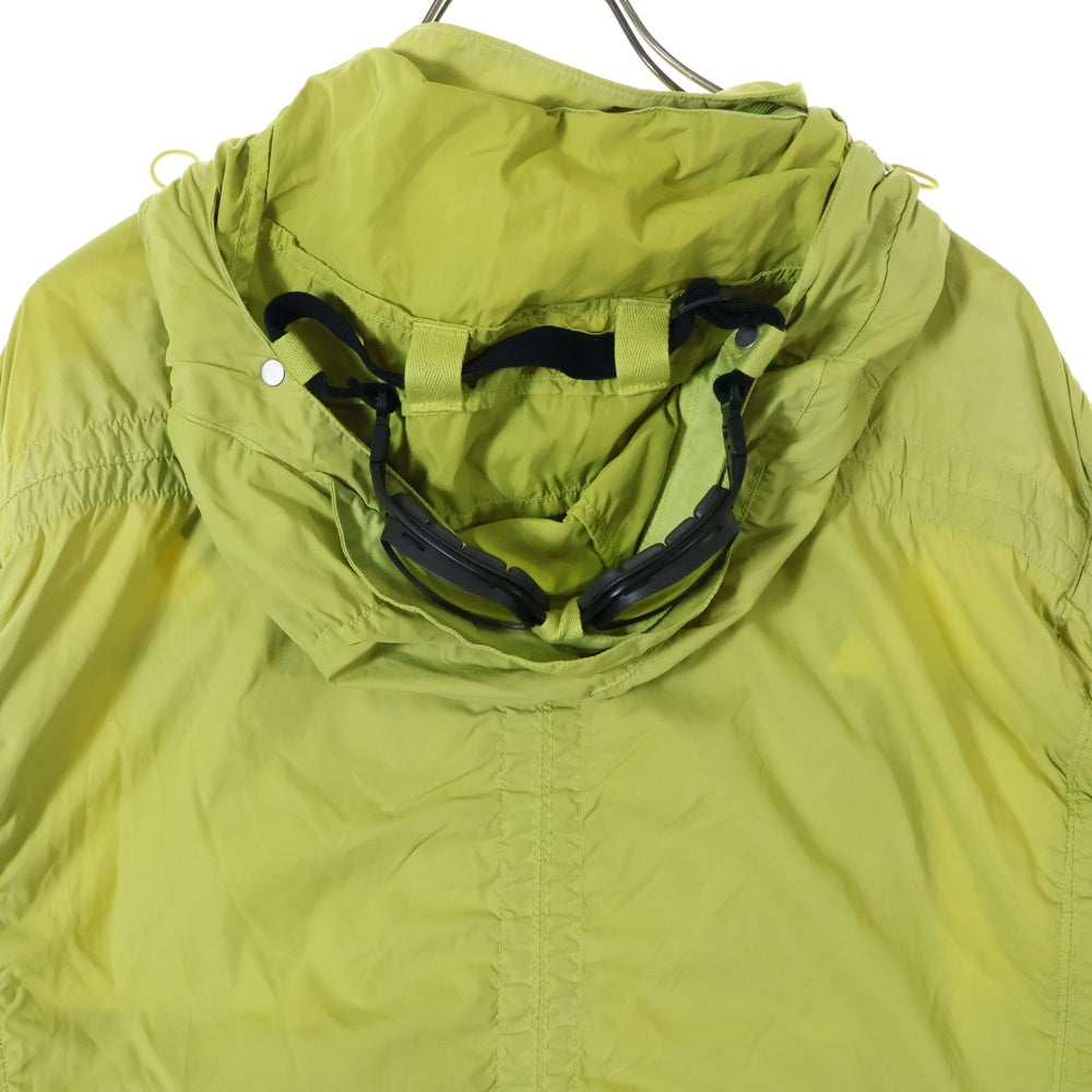 C.P. Company(シーピーカンパニー) Baruffaldi Goggle Jacket ゴーグル付 フーデッドナイロンジャケット ライトグリーン 50184370