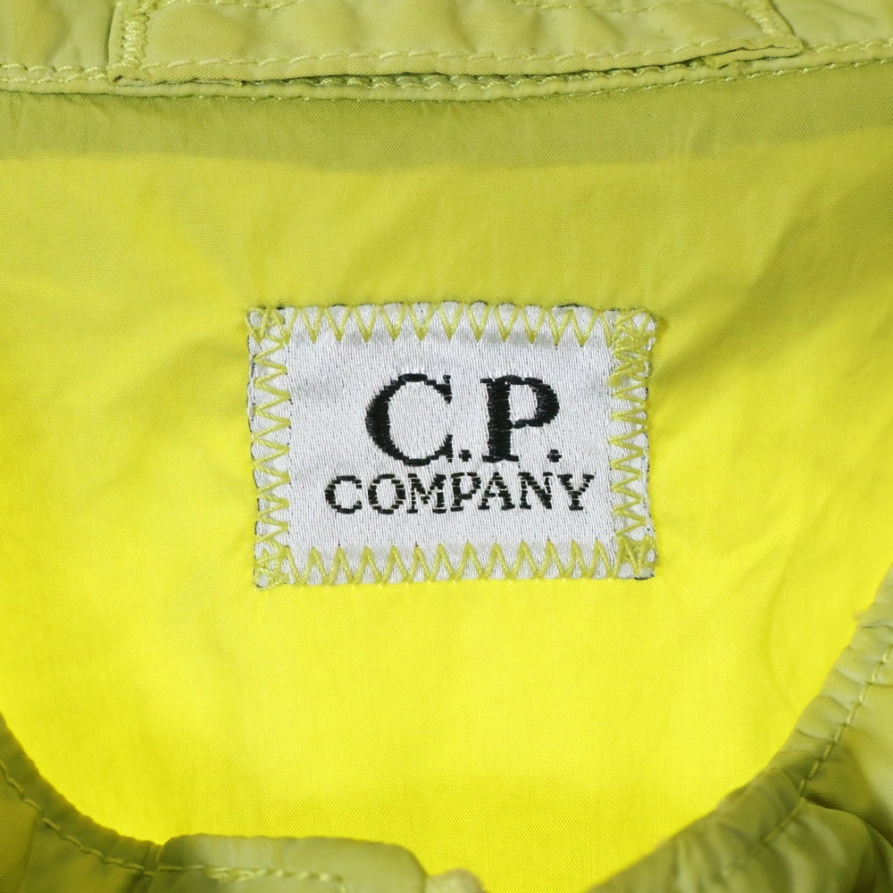 C.P. Company(シーピーカンパニー) Baruffaldi Goggle Jacket ゴーグル付 フーデッドナイロンジャケット ライトグリーン 50184370