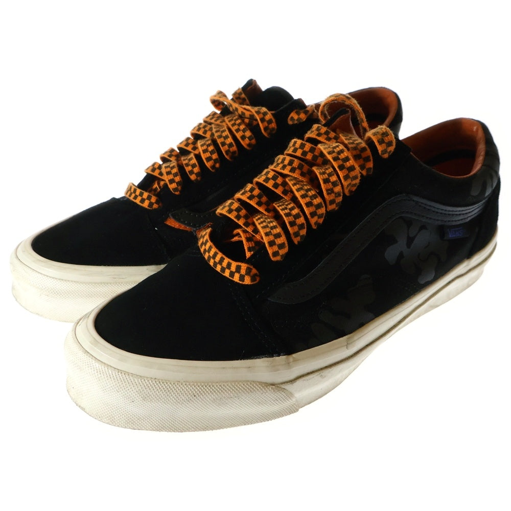 VANS(ヴァンズ) ×Porter OG Old Skool ポーター オールドスクール ローカットスニーカー ブラック/オレンジ US9.5/27.5cm VN0A4P3XXG5120
