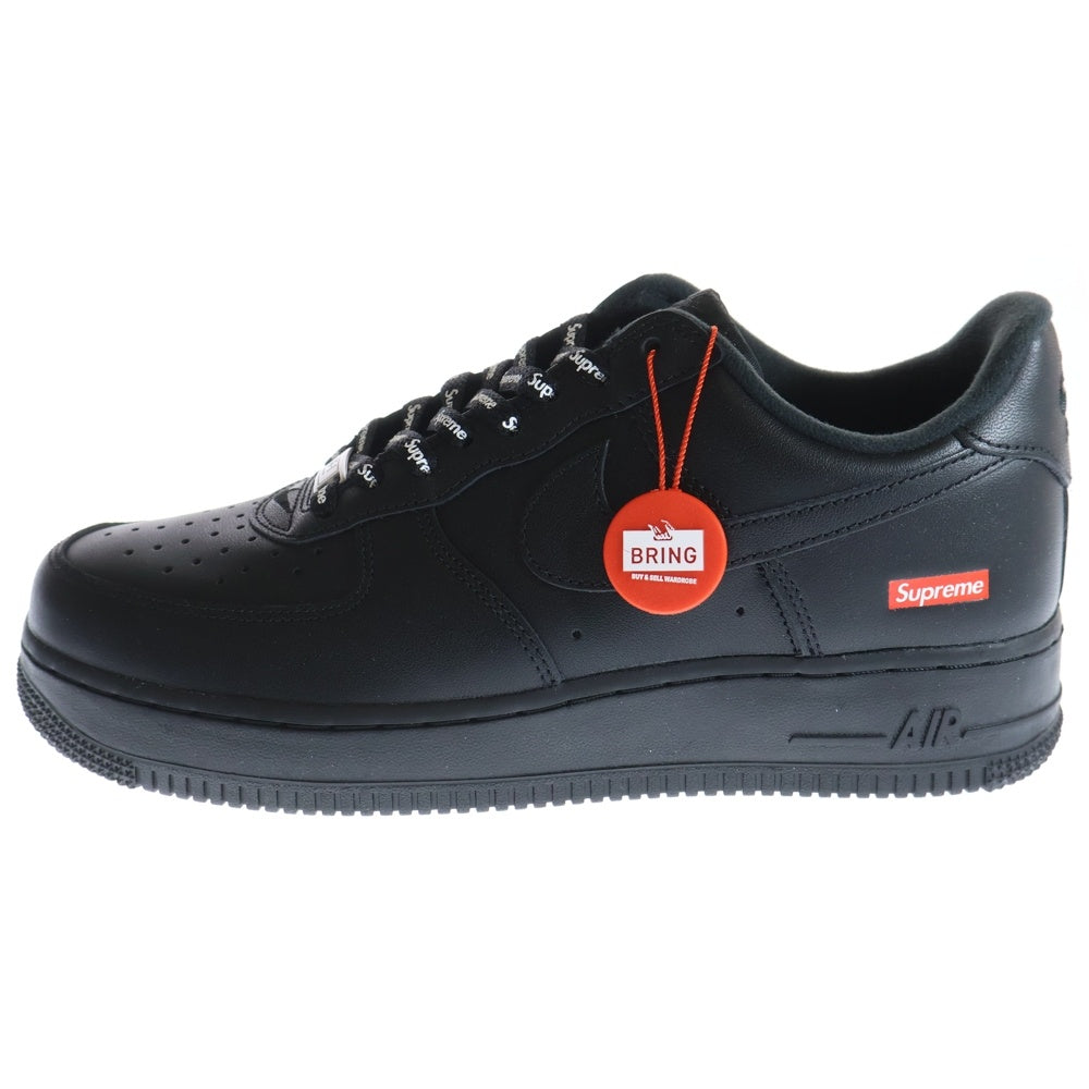 NIKE(ナイキ) ×SUPREME AIR FORCE 1 LOW CU9225-001 エアフォースワンロー ローカットスニーカー US8/26cm ブラック