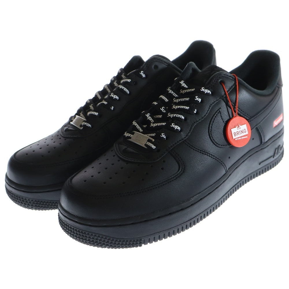 NIKE(ナイキ) ×SUPREME AIR FORCE 1 LOW CU9225-001 エアフォースワンロー ローカットスニーカー US8/26cm ブラック