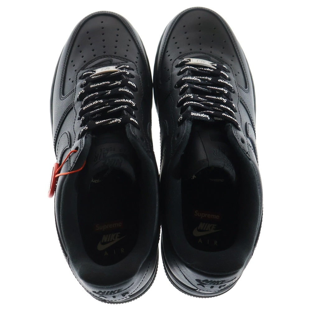 NIKE(ナイキ) ×SUPREME AIR FORCE 1 LOW CU9225-001 エアフォースワンロー ローカットスニーカー US8/26cm ブラック
