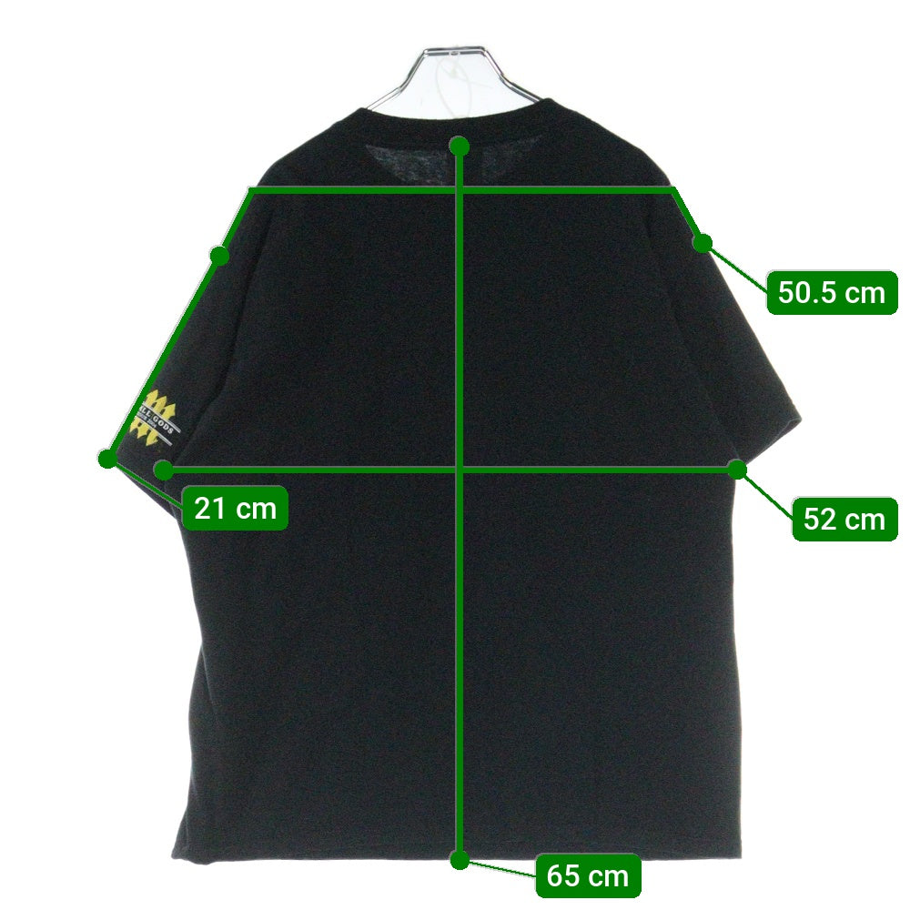 VINTAGE(ヴィンテージ) 00s Marilyn Manson Against All Gids American Tour マリリンマンソン ツアープリント半袖Tシャツ クルーネックカットソー ブラック