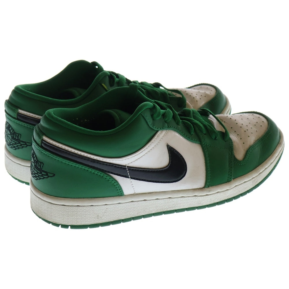 NIKE(ナイキ) AIR JORDAN 1 LOW PINE GREEN 553558-301 エアジョーダン1 パイングリーン ローカットスニーカー グリーン/ホワイト US8/26cm