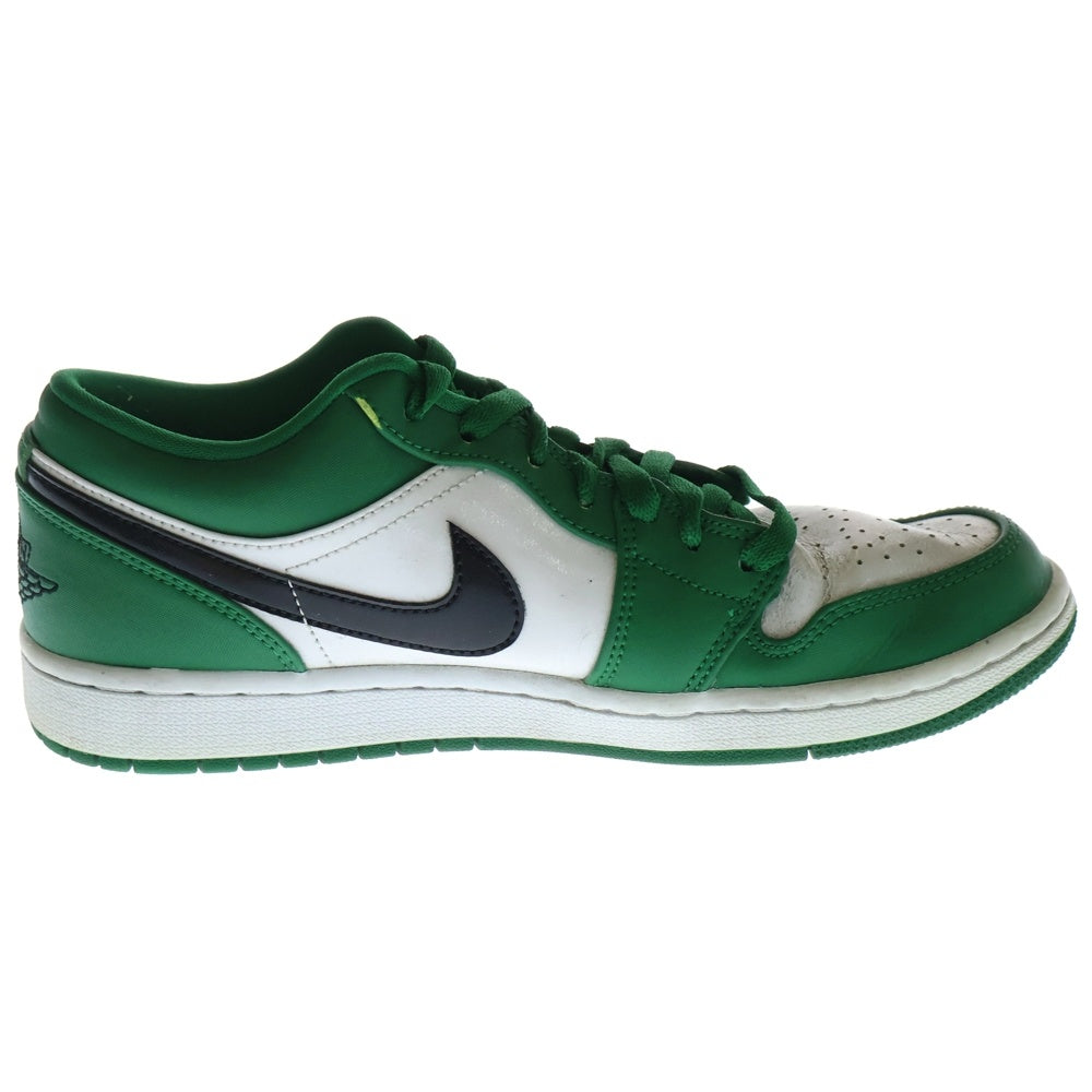 NIKE(ナイキ) AIR JORDAN 1 LOW PINE GREEN 553558-301 エアジョーダン1 パイングリーン ローカットスニーカー グリーン/ホワイト US8/26cm