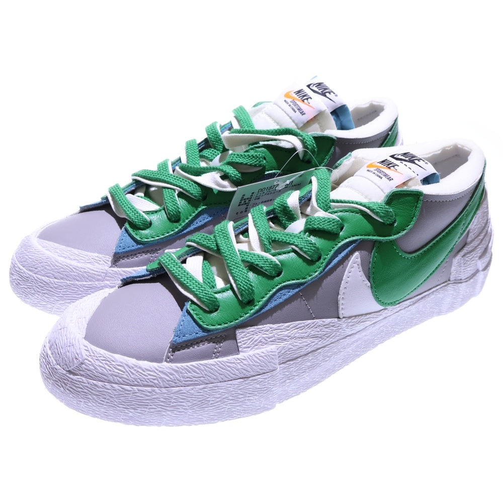 NIKE(ナイキ) ×SACAI BLAZER LOW CLASSIC GREEN サカイ ブレーザー ロー クラシックグリーン ローカットスニーカー ホワイト/グリーン US9.5/27.5cm DD1877-001