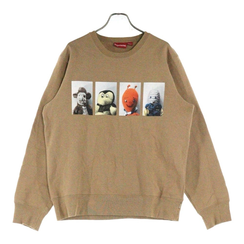 SUPREME(シュプリーム) 18AW Mike Kelley Ahh Youth Crewneckマイク ケリー クルーネック スウェットトレーナー ブラウン