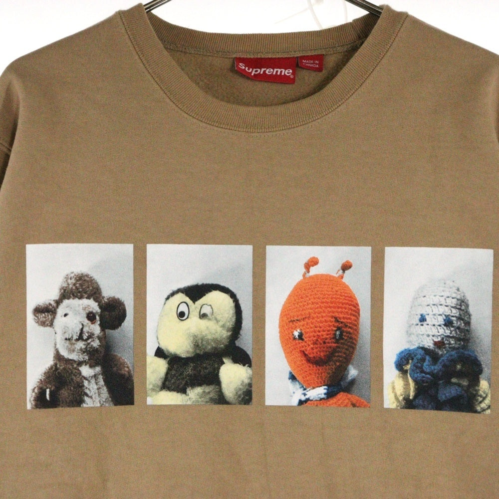 SUPREME(シュプリーム) 18AW Mike Kelley Ahh Youth Crewneckマイク ケリー クルーネック スウェットトレーナー ブラウン