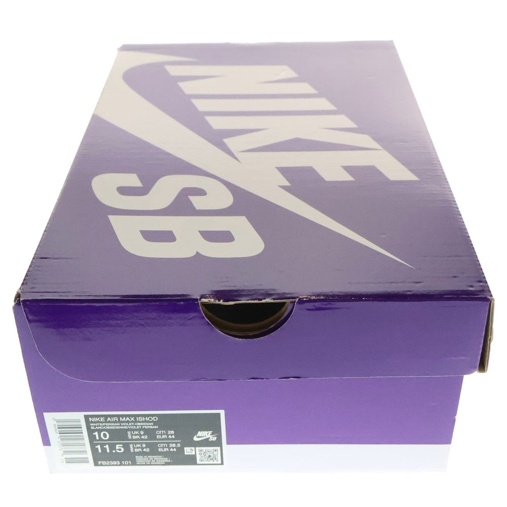 NIKE SB(ナイキエスビー) AIR MAX ISHOD エアマックス イショッド ローカットスニーカー ホワイト/ネイビー US10/28cm FB2393-101