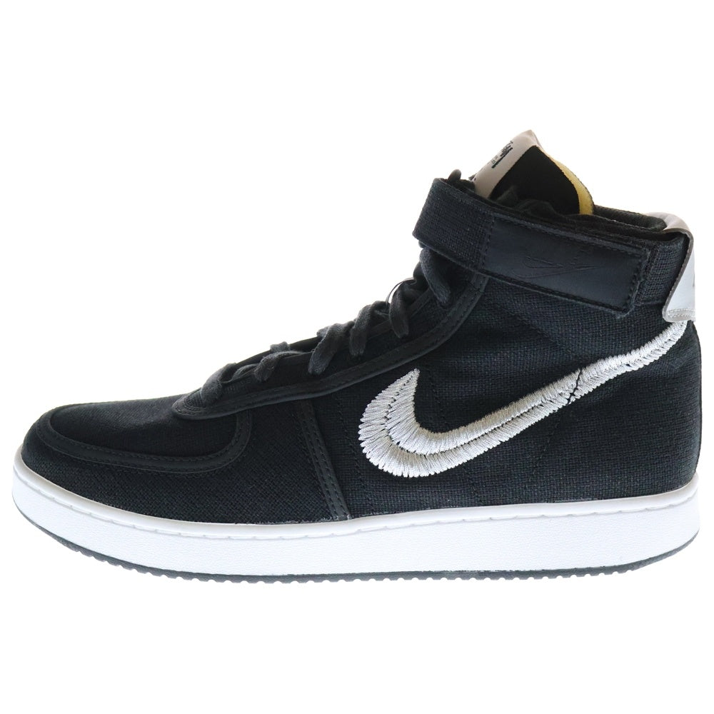 NIKE(ナイキ) ×STUSSY VANDAL HIGH ステューシー バンダル ハイカットスニーカー ブラック US9.5/27.5cm DX5425-001