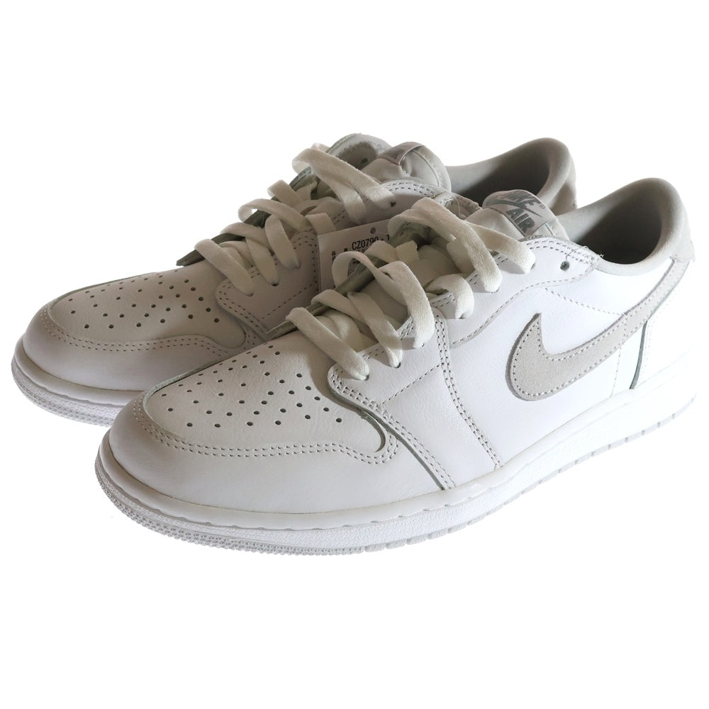 NIKE(ナイキ) AIR JORDAN 1 LOW OG NEUTRAL GREY エアジョーダン1 ニュートラルグレー ローカットスニーカー ホワイト/グレー US9.5/27.5cm CZ0790-100