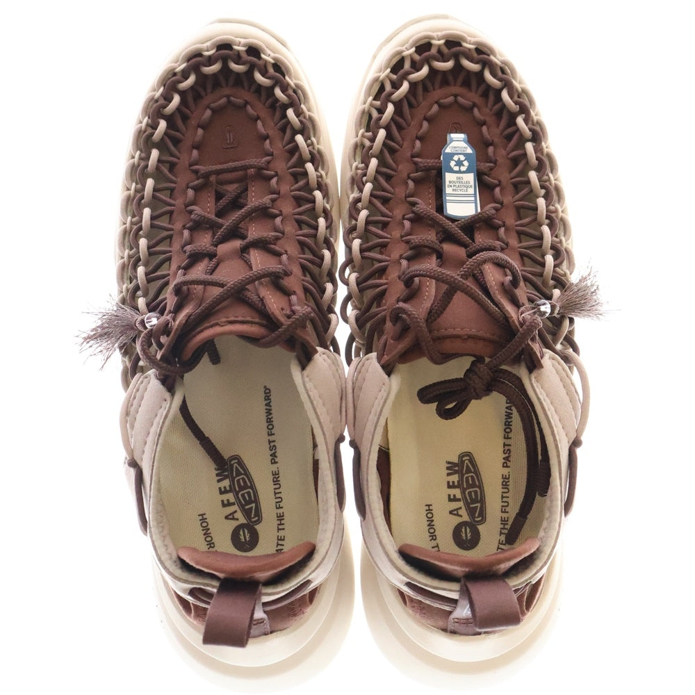 KEEN(キーン) ×AFEW Store UNEEK WK ユニーク ダブリュー ケー ローカットスニーカー ブラウン US10/28cm 1031105