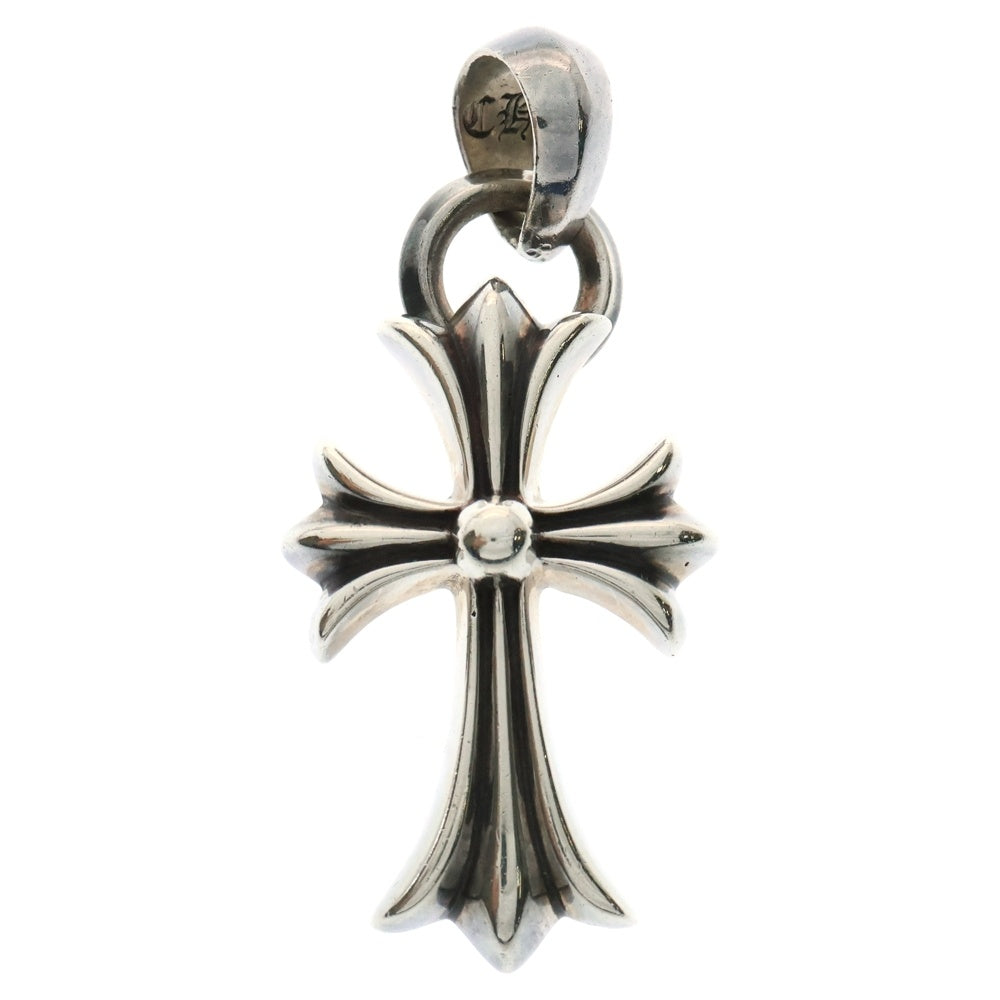 CHROME HEARTS(クロムハーツ) CH CRS SML W/BALE Wベイル スモールCHクロス ペンダントトップ シルバー BCA218