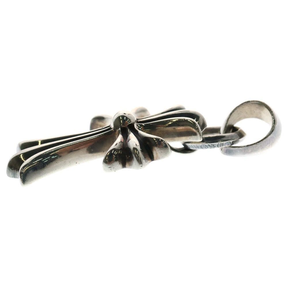 CHROME HEARTS(クロムハーツ) CH CRS SML W/BALE Wベイル スモールCHクロス ペンダントトップ シルバー BCA218