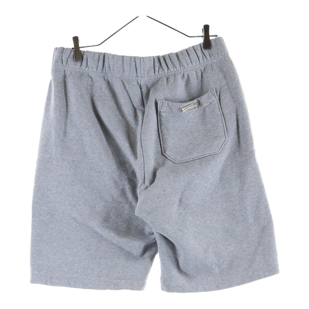 CHROME HEARTS(クロムハーツ) Y NOT 3 Cemetery Cross Patch Sweat Shorts クロスパッチ スウェット ハーフパンツ グレー