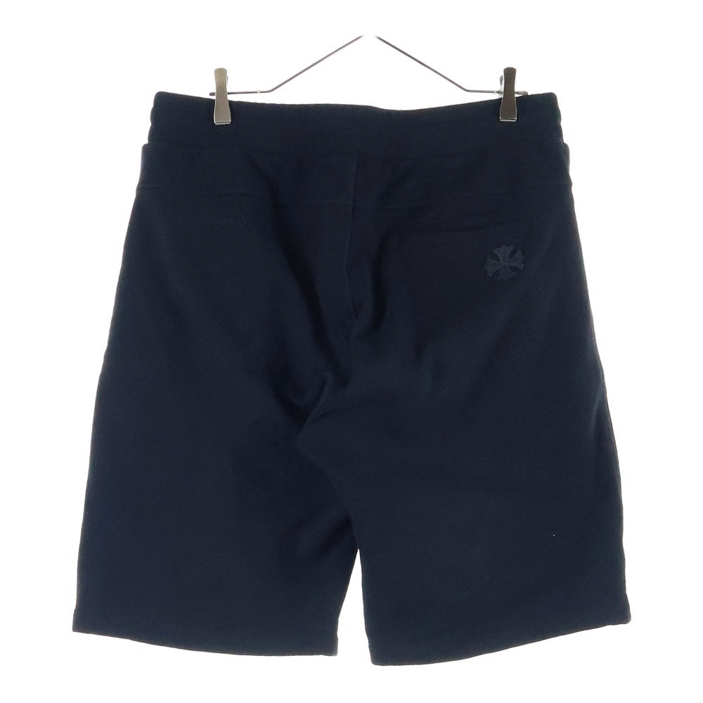 CHROME HEARTS(クロムハーツ) YNOT Sweat Shorts ダガージップ スウェット ハーフパンツ ブラック