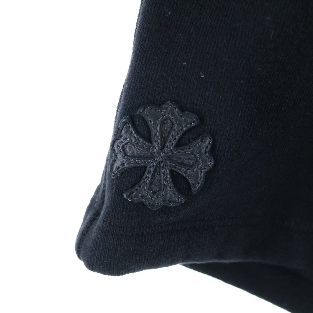 CHROME HEARTS(クロムハーツ) YNOT Sweat Shorts ダガージップ スウェット ハーフパンツ ブラック