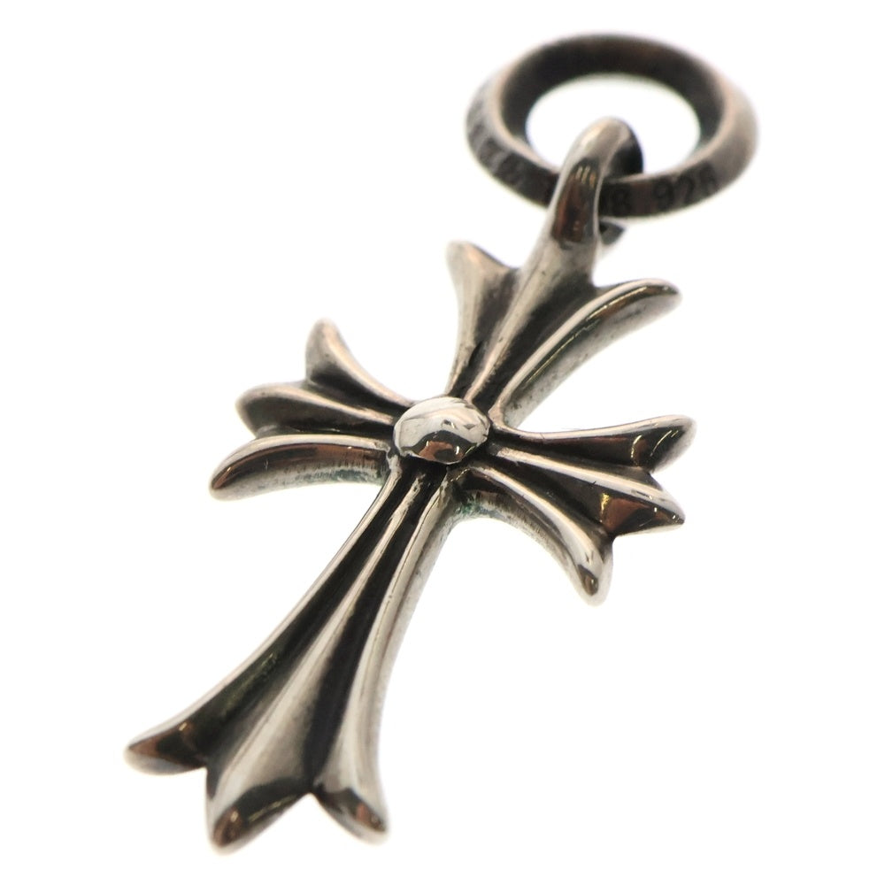 CHROME HEARTS(クロムハーツ) TINY CH CROSS タイニーCHクロス チャーム ネックレストップ シルバー BCA382
