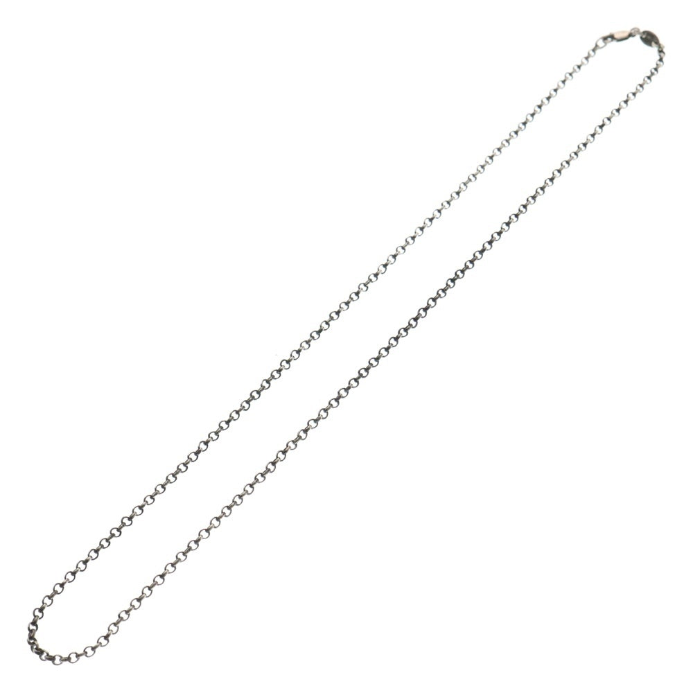 CHROME HEARTS(クロムハーツ) NECKCHAIN R18 ロールチェーンネックレス 18inch シルバー BCA083