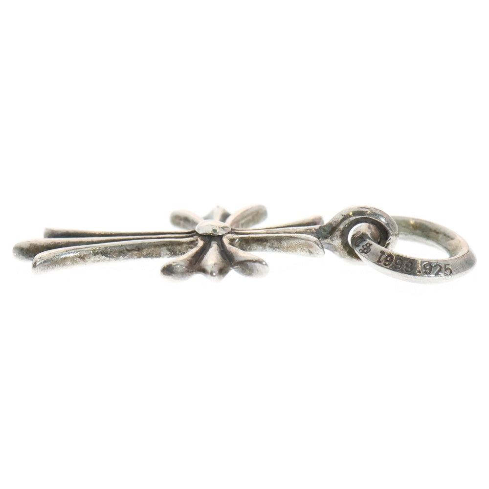CHROME HEARTS(クロムハーツ) TINY CH CROSS タイニーCHクロス チャーム ネックレストップ シルバー BCA382