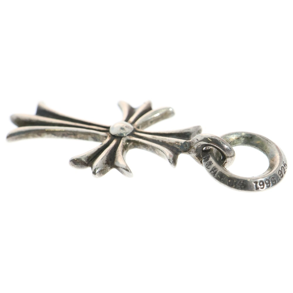 CHROME HEARTS(クロムハーツ) TINY CH CROSS タイニーCHクロス チャーム ネックレストップ シルバー BCA382
