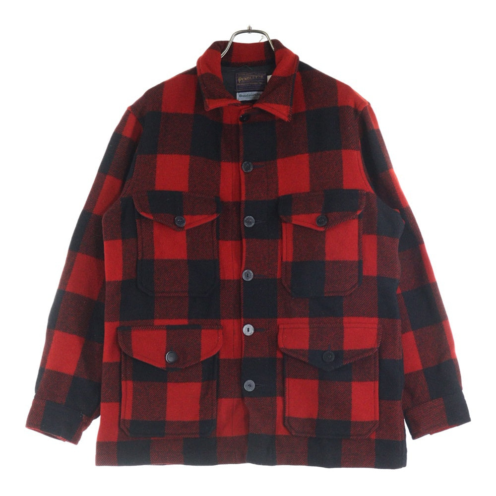 PENDLETON(ペンドルトン) チェック柄 マッキーノジャケット レッド/ブラック