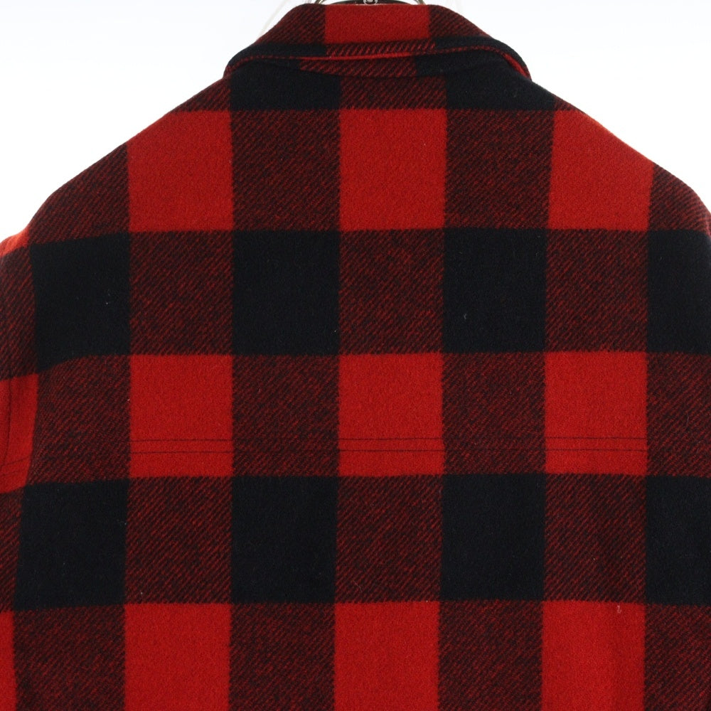PENDLETON(ペンドルトン) チェック柄 マッキーノジャケット レッド/ブラック
