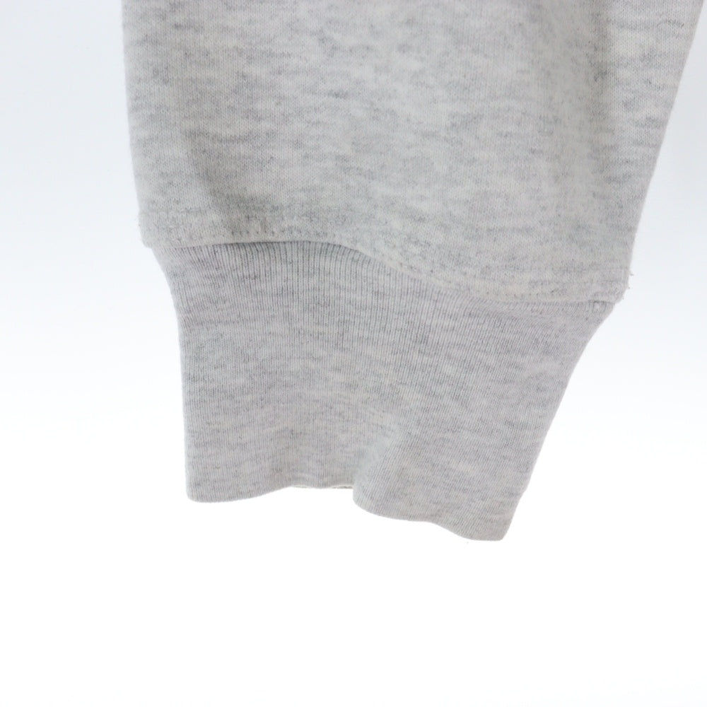 STUSSY(ステューシー) 24AW Buana Stock Zip Hoodie ブアナストックロゴプリント ジップアップパーカー グレー