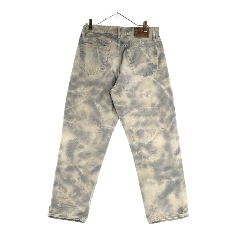 STUSSY(ステューシー) 24AW BIG OL JEAN STENPAT CAMO ビッグオルジーン デニムパンツ グレー