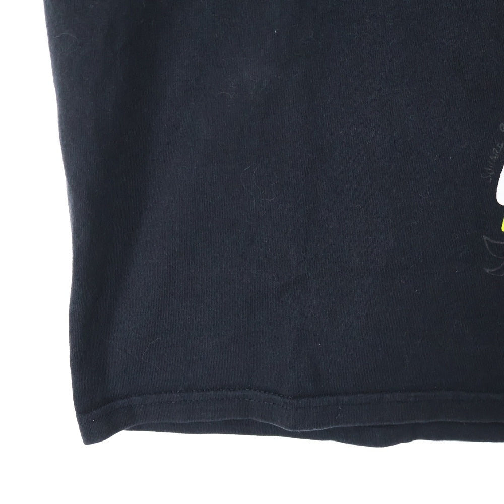 STUSSY(ステューシー) ×Born x Raised Handstyle Tee ボーンレイズド ハンドスタイル プリント半袖Tシャツ ブラック