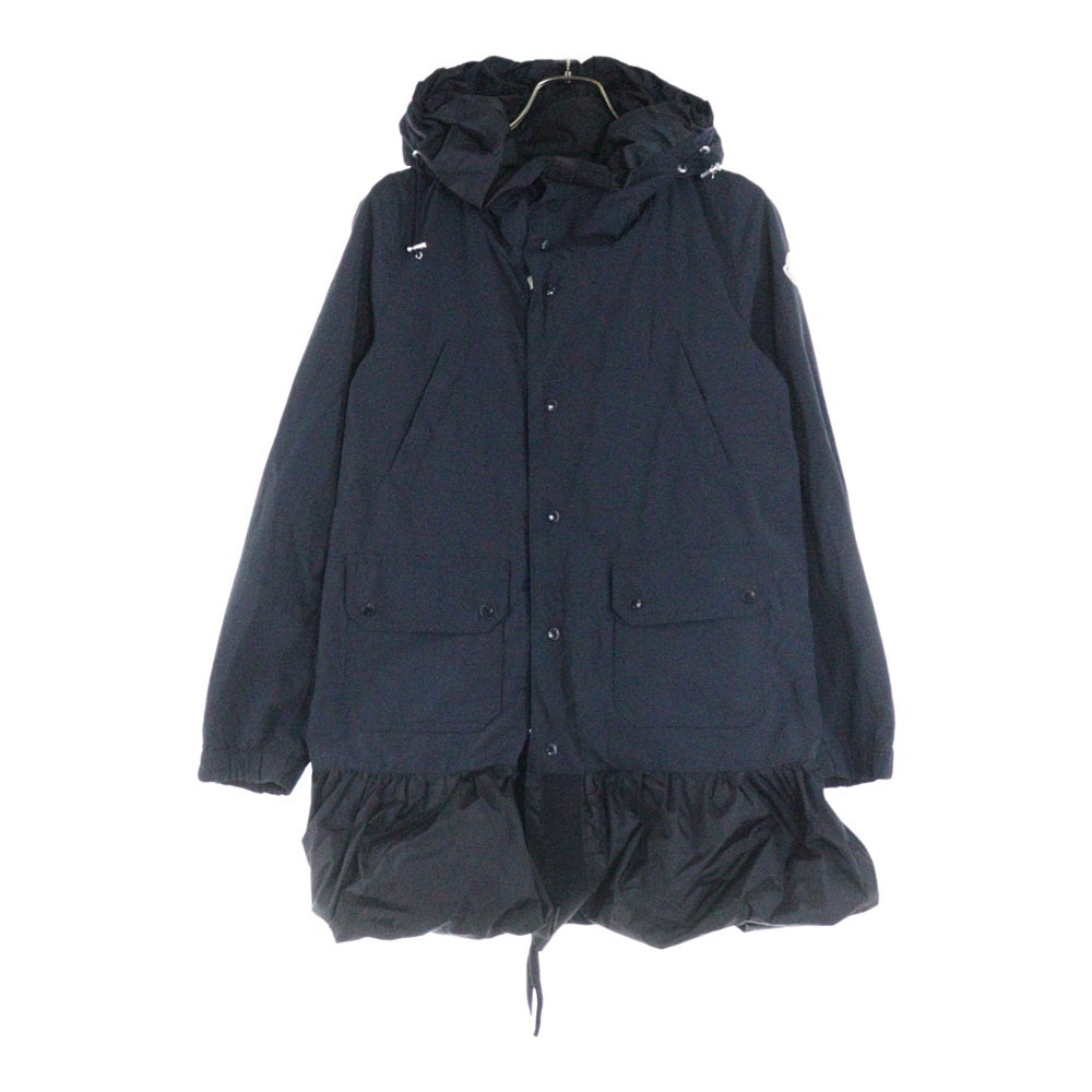 MONCLER(モンクレール) ×sacai YUKI サカイ コラボ リバーシブル ナイロンコート レディース 2109S4940005 54555 ネイビー