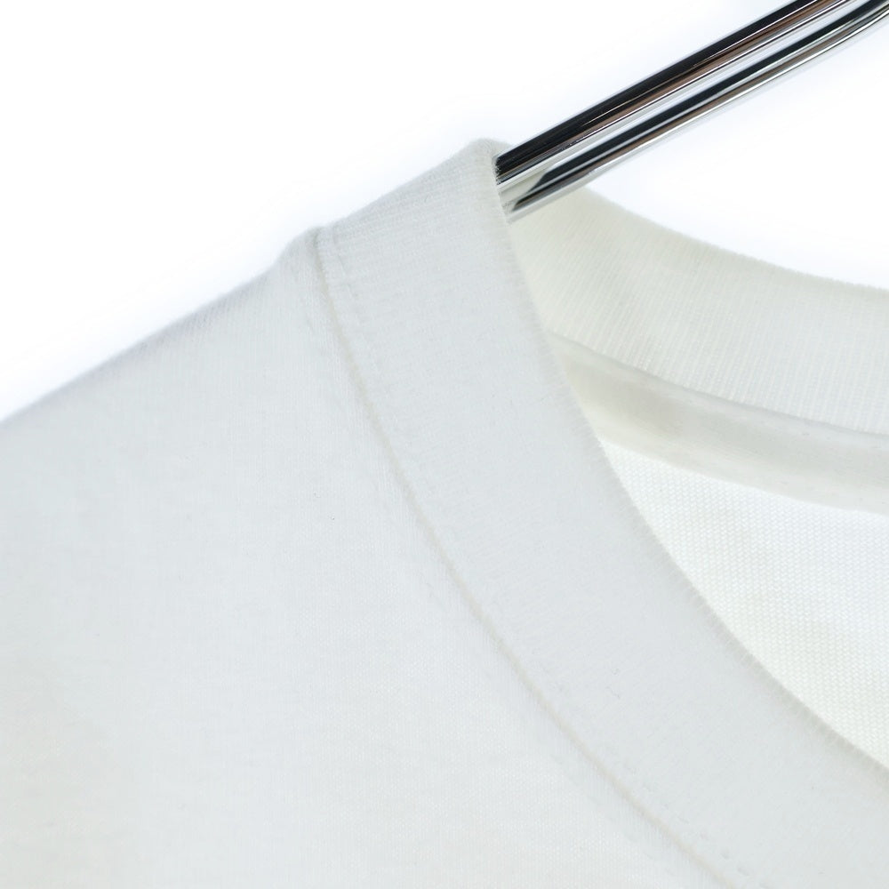 NO BRAND(ノーブランド) BIOTOP ×KATE MOSS ビオトープ ケイトモス プリント半袖Tシャツ クルーネックカットソー ホワイト BOM-05040-C