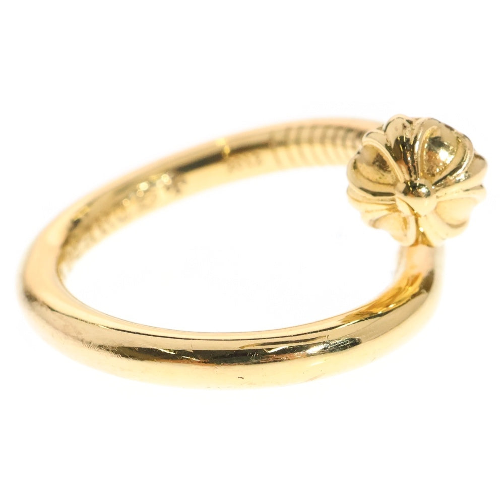 CHROME HEARTS(クロムハーツ) 22K NAIL CRSBALL クロスボール ネイルリング ゴールド