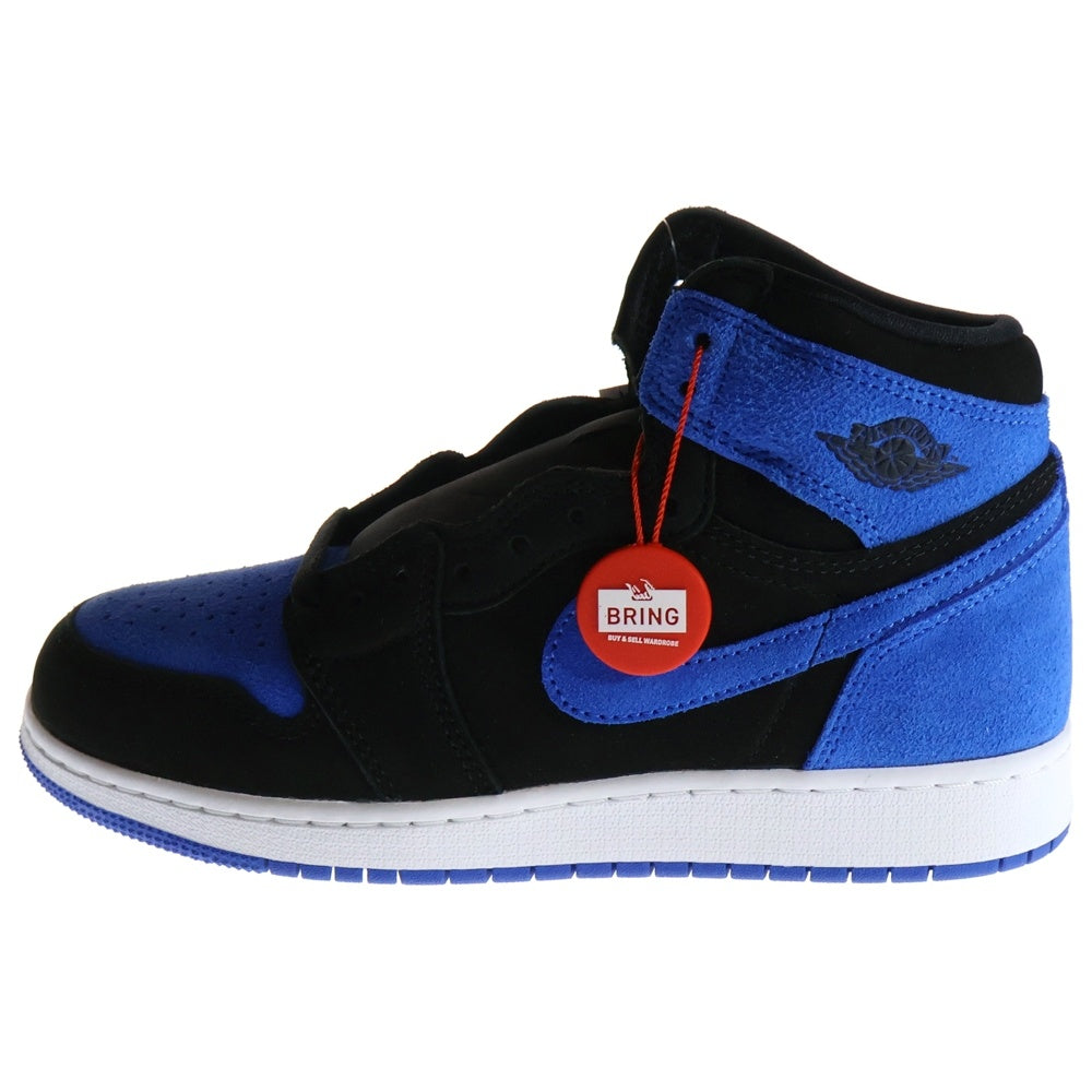NIKE(ナイキ) AIR JORDAN 1 RETRO HIGH OG GS ROYAL REIMAGINED エアジョーダン1 レトロ ロイヤルリイマジンド ハイカットスニーカー レディース US6Y/24cm FD1437-042