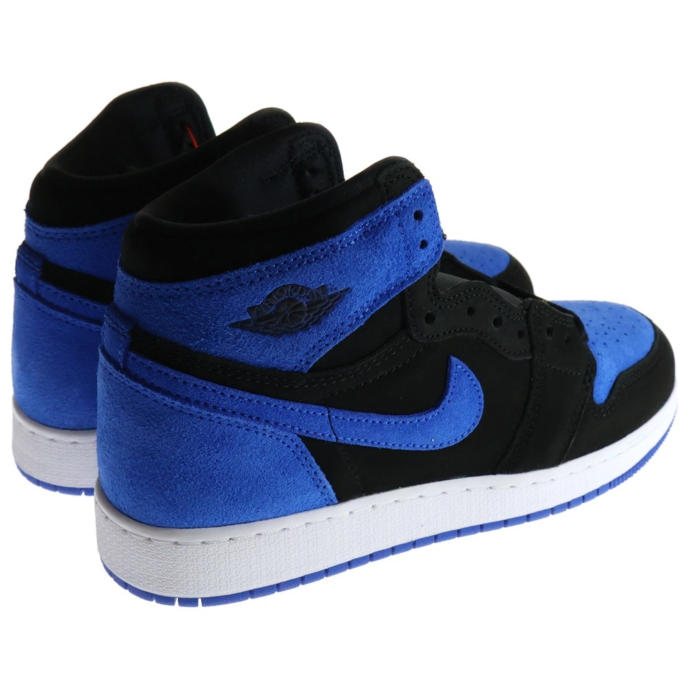 NIKE(ナイキ) AIR JORDAN 1 RETRO HIGH OG GS ROYAL REIMAGINED エアジョーダン1 レトロ ロイヤルリイマジンド ハイカットスニーカー レディース US6Y/24cm FD1437-042