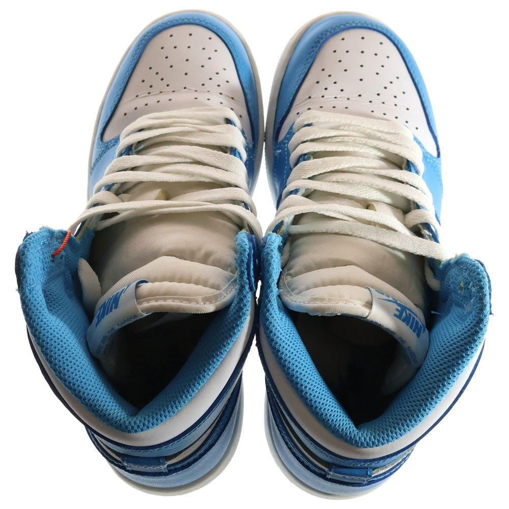 NIKE(ナイキ) AIR JORDAN 1 RETRO HIGH OG BG UNC エアジョーダン1 レトロハイ ハイカットスニーカー ブルー/ホワイト レディース US4.5Y/23.5cm 575441-117