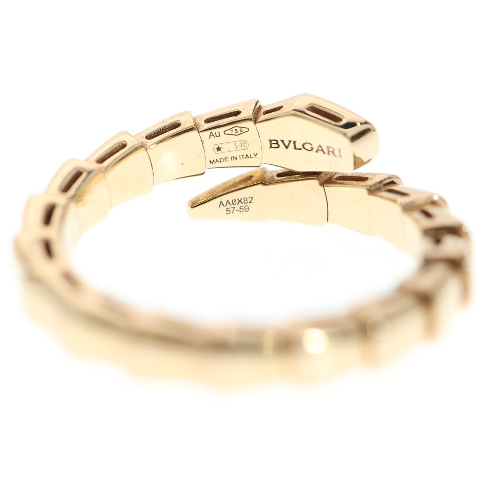 BVLGARI(ブルガリ) セルペンティ ヴァイパー ダイヤ リング ゴールド