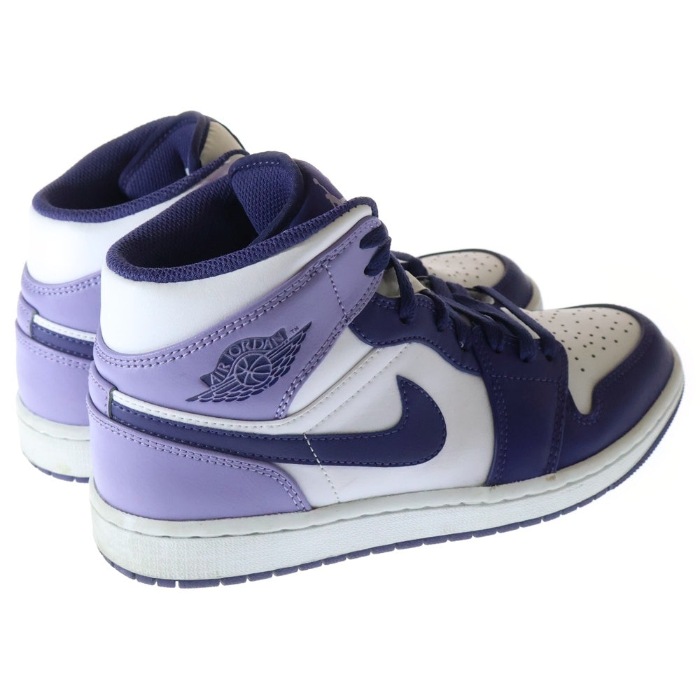 NIKE(ナイキ) AIR JODAN 1 MID SKY J PARPLE DQ8426-515 エアージョーダン1 ハイカットスニーカー US7/25.0cm パープル