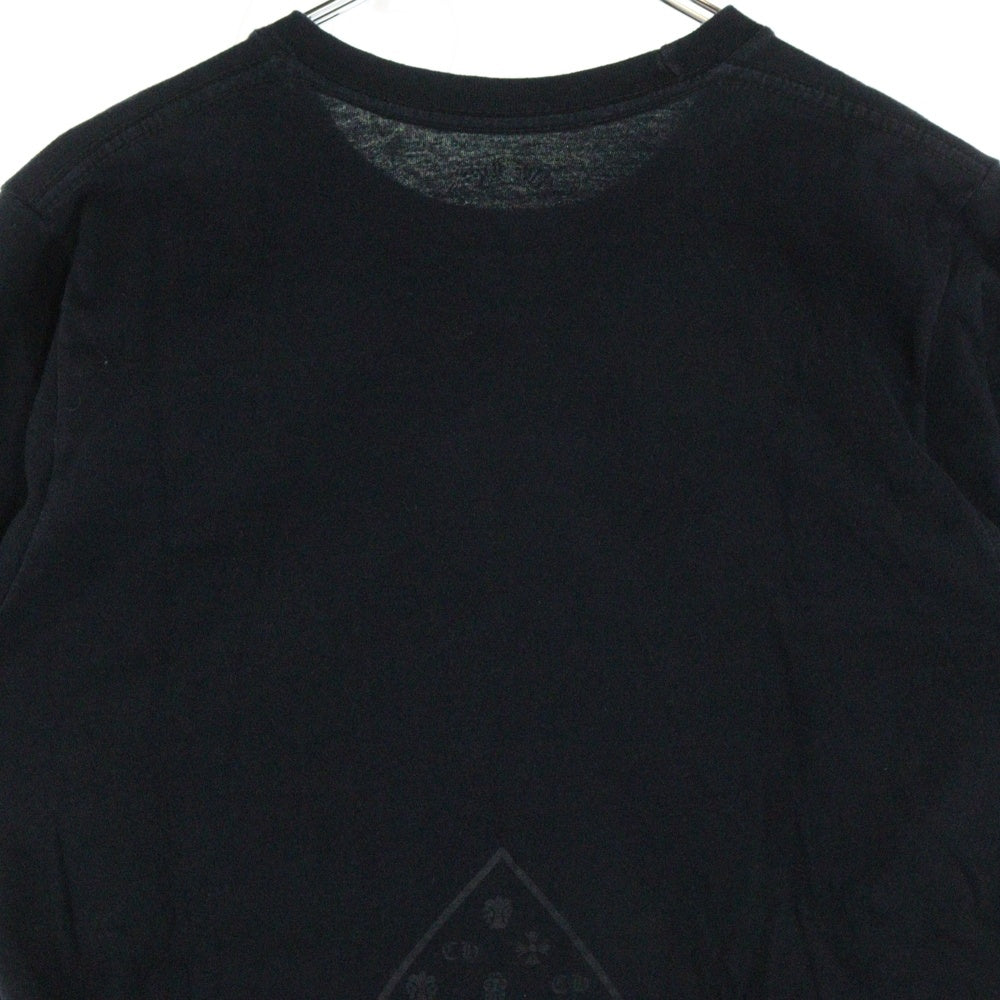 CHROME HEARTS(クロムハーツ) FLEURKNEE Tee フレアニー プリント クルーネック 半袖Tシャツ カットソー ブラック