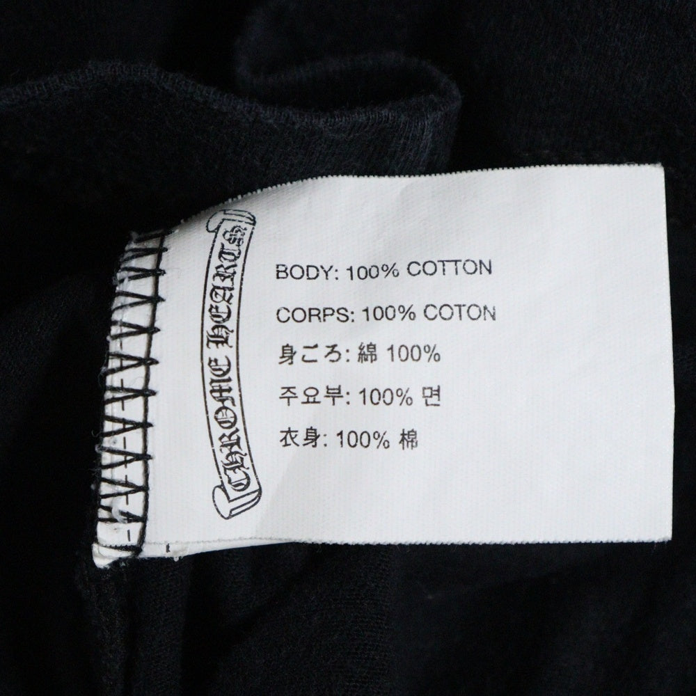 CHROME HEARTS(クロムハーツ) FLEURKNEE Tee フレアニー プリント クルーネック 半袖Tシャツ カットソー ブラック