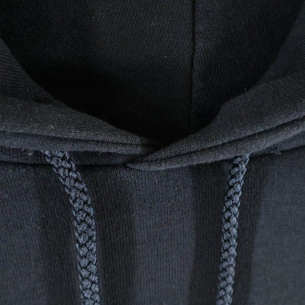 CHROME HEARTS(クロムハーツ) OLD Horseshoe Hoodie オールドモデル ホースシュー 袖プリント プルオーバー パーカー ブラック