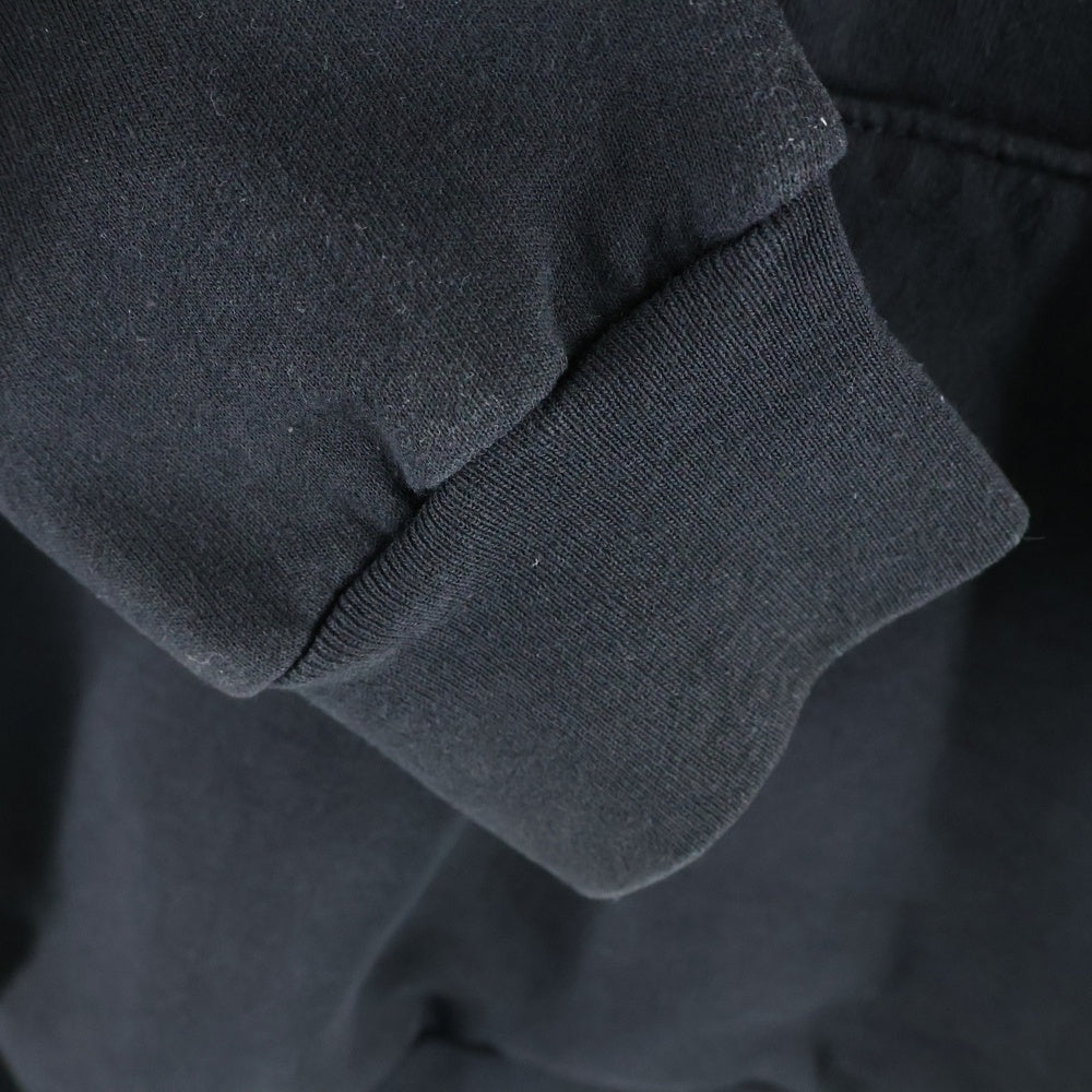CHROME HEARTS(クロムハーツ) OLD Horseshoe Hoodie オールドモデル ホースシュー 袖プリント プルオーバー パーカー ブラック