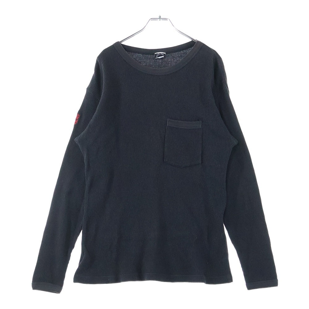 CHROME HEARTS(クロムハーツ) OLD Dagger Thermal L/S Tee ダガーサーマル長袖Tシャツ ブラック