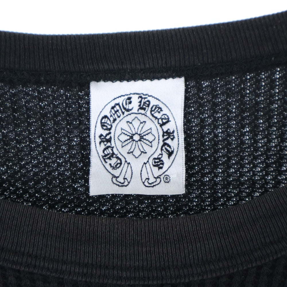 CHROME HEARTS(クロムハーツ) OLD Dagger Thermal L/S Tee ダガーサーマル長袖Tシャツ ブラック
