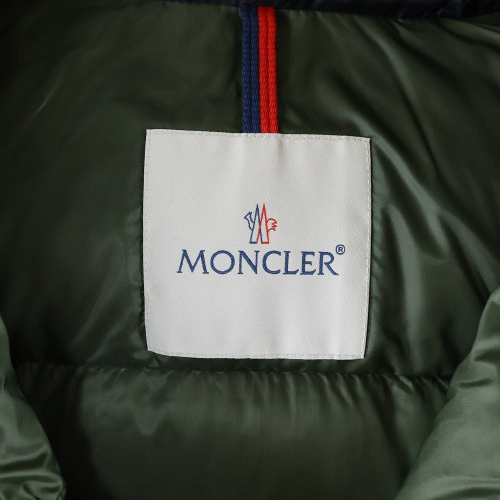 MONCLER(モンクレール) 19AW BRAMANT E20914181149 53334 ブラマント ナイロン ジップアップ ダウンジャケット ネイビー