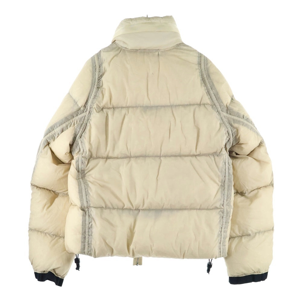 STONE ISLAND(ストーンアイランド) 袖ロゴワッペン マイクロ レップ グース ダウンジャケット ベージュ 4715V24