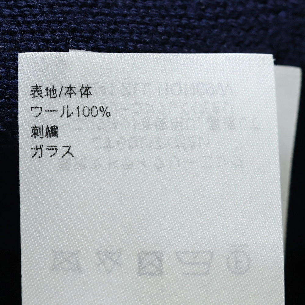 LOUIS VUITTON(ルイヴィトン) 24SS ダミエ クルーネックニット ネイビー RM241 ZLL HQN69W